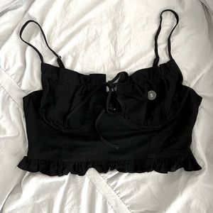 Corset Crop Tank